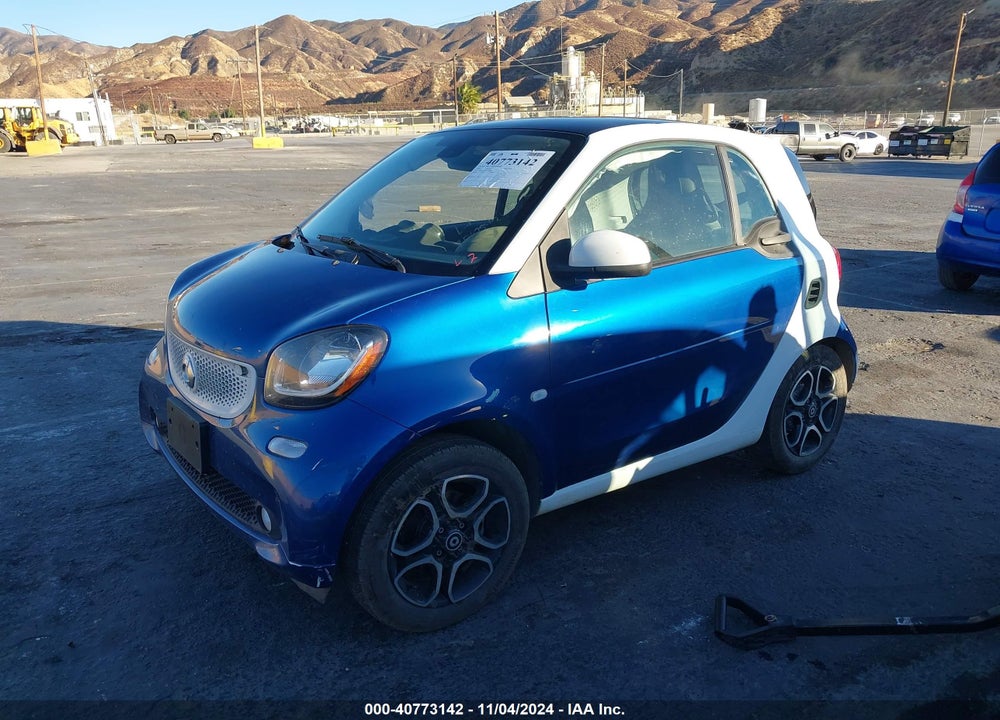 2016 SMART FORTWO PASSION/PRIME/PROXY/PURE VIN: WMEFJ5DA6GK056001