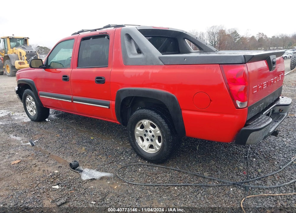 2004 CHEVROLET AVALANCHE 1500 VIN: 3GNEK12T14G160684
