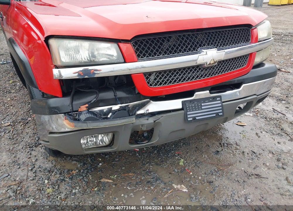 2004 CHEVROLET AVALANCHE 1500 VIN: 3GNEK12T14G160684