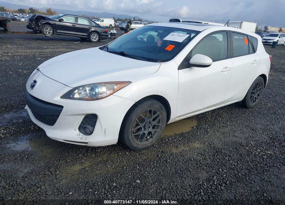 2012 MAZDA 3 I TOURING VIN: JM1BL1L8XC1572893