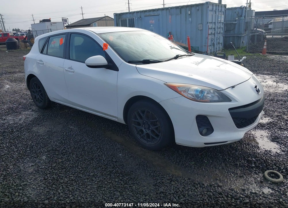 2012 MAZDA 3 I TOURING VIN: JM1BL1L8XC1572893