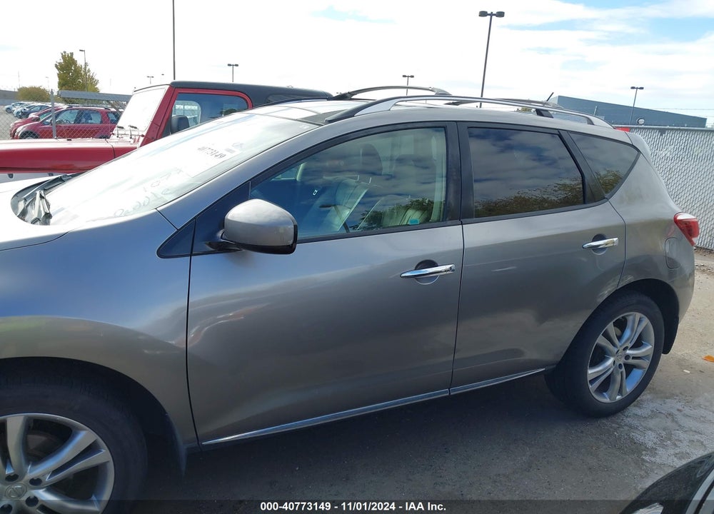 2011 NISSAN MURANO LE VIN: JN8AZ1MW5BW188145