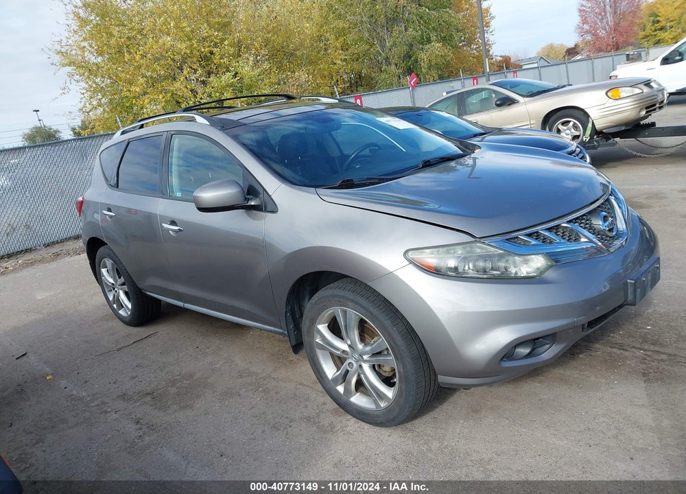 2011 NISSAN MURANO LE VIN: JN8AZ1MW5BW188145