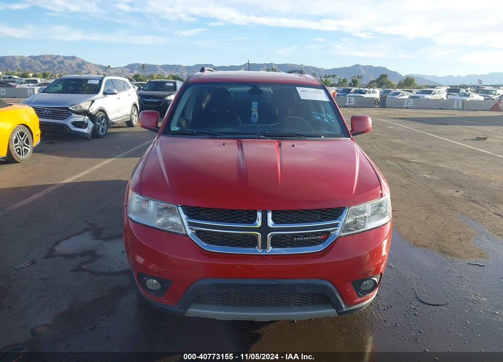 2018 DODGE JOURNEY SXT VIN: 3C4PDCBG6JT535109
