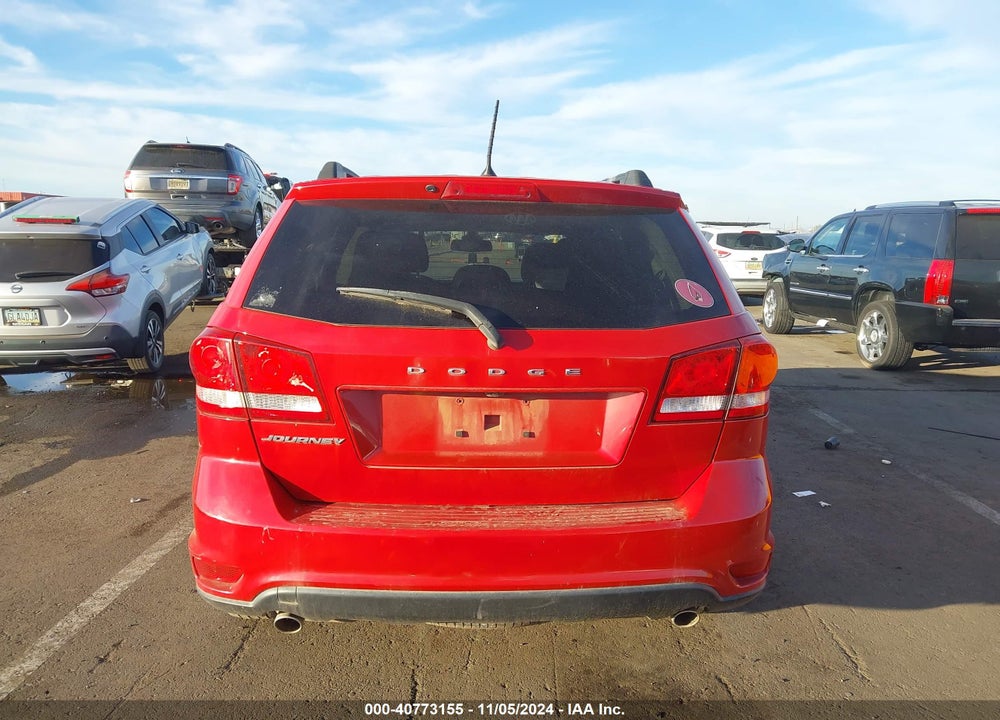 2018 DODGE JOURNEY SXT VIN: 3C4PDCBG6JT535109