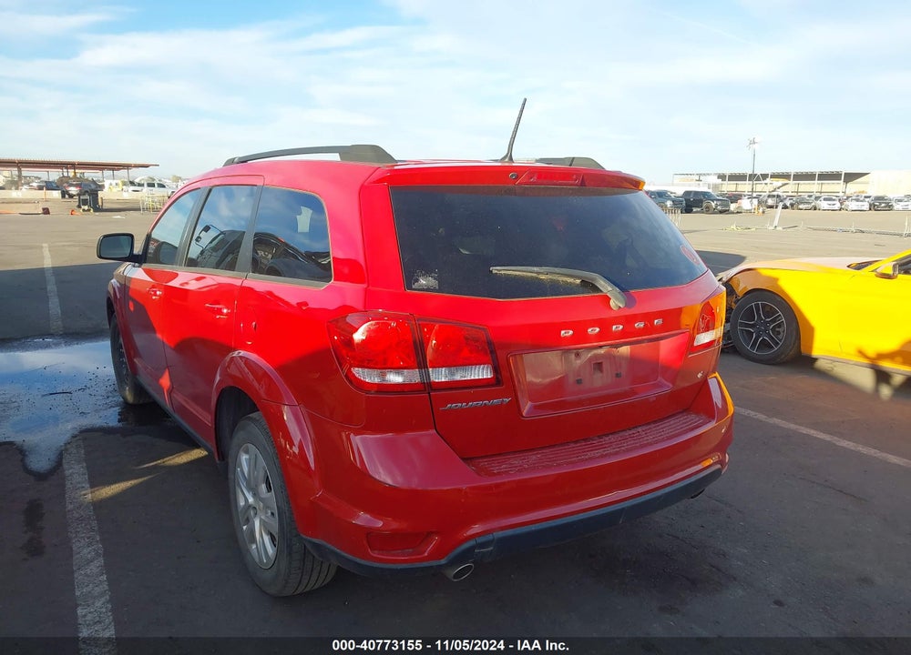 2018 DODGE JOURNEY SXT VIN: 3C4PDCBG6JT535109