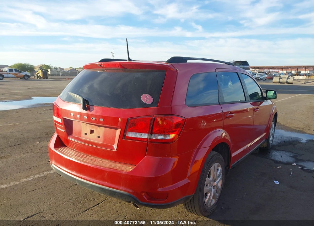 2018 DODGE JOURNEY SXT VIN: 3C4PDCBG6JT535109