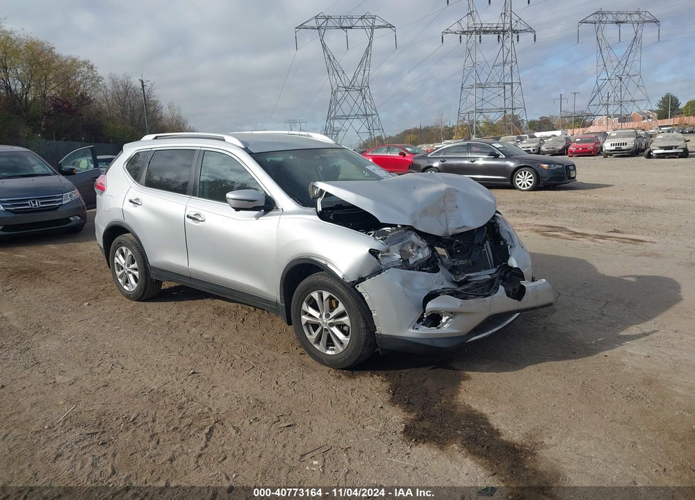 2016 NISSAN ROGUE SV VIN: KNMAT2MV3GP626415