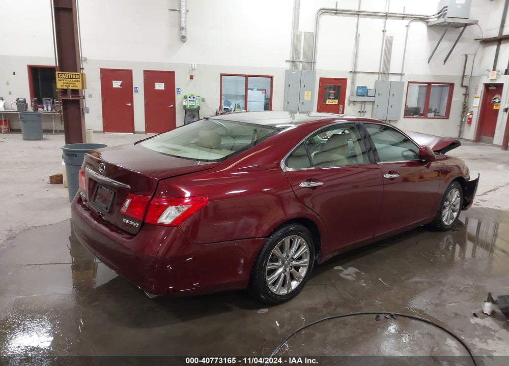 2007 LEXUS ES 350 VIN: JTHBJ46G672002950