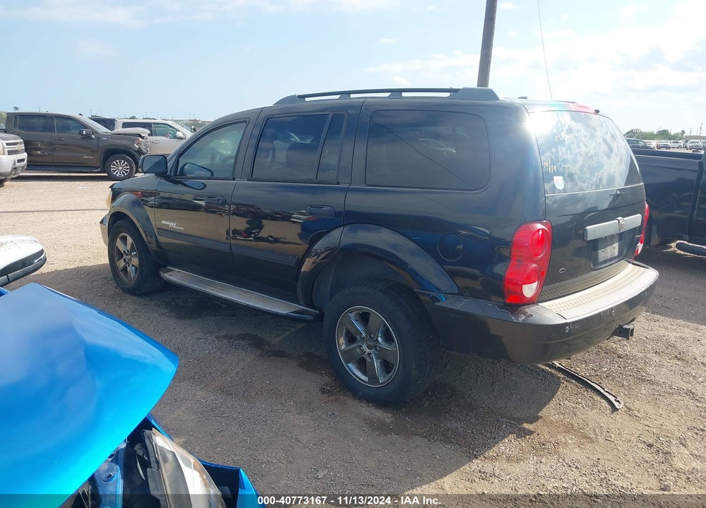 2007 DODGE DURANGO SLT VIN: 1D8HD48267F555449