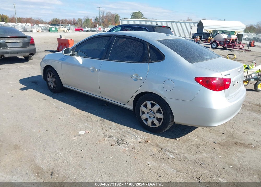 2007 HYUNDAI ELANTRA GLS/LIMITED/SE VIN: KMHDU46D17U217644