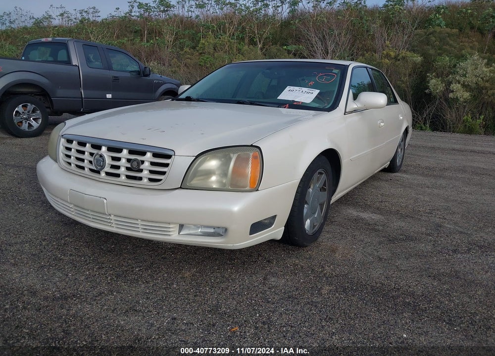 2001 CADILLAC DEVILLE DTS VIN: 1G6KF57981U299341