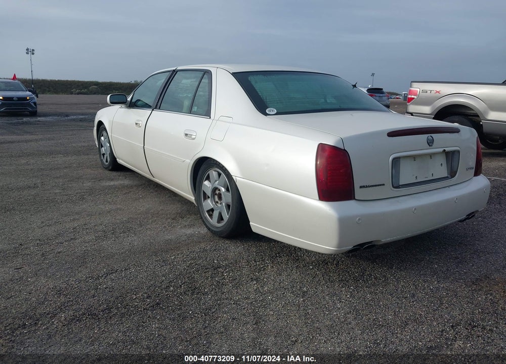2001 CADILLAC DEVILLE DTS VIN: 1G6KF57981U299341