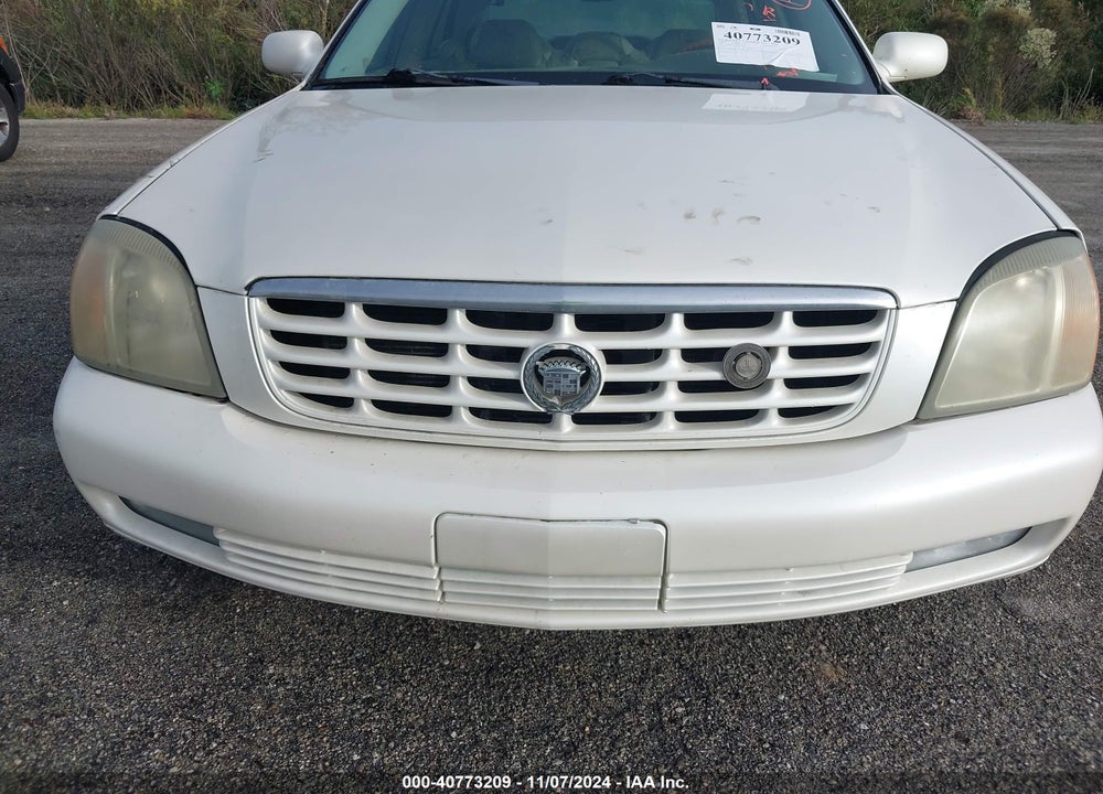 2001 CADILLAC DEVILLE DTS VIN: 1G6KF57981U299341