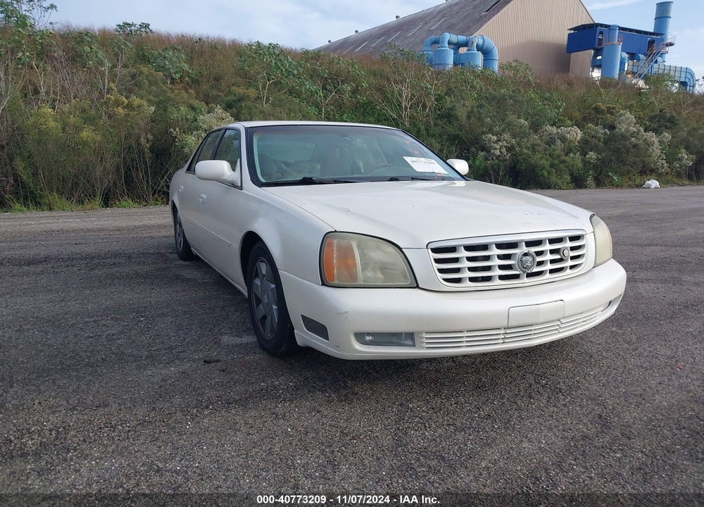2001 CADILLAC DEVILLE DTS VIN: 1G6KF57981U299341