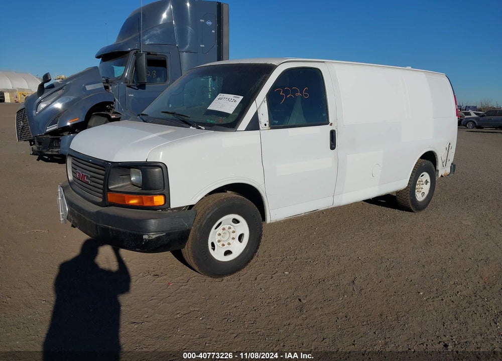2010 GMC SAVANA 2500 WORK VAN VIN: 1GTZGFBA0A1163903