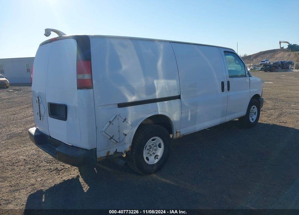 2010 GMC SAVANA 2500 WORK VAN VIN: 1GTZGFBA0A1163903