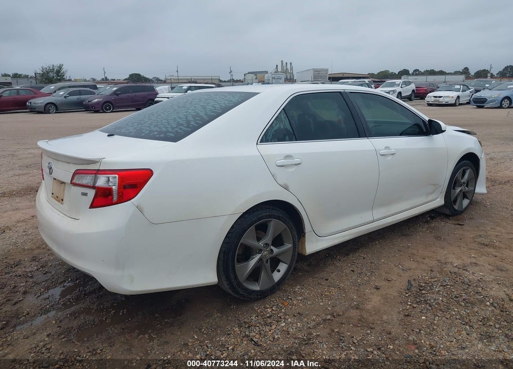 2014 TOYOTA CAMRY SE SPORT VIN: 4T1BF1FKXEU732850