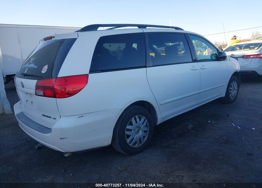 2008 TOYOTA SIENNA LE VIN: 5TDZK23C48S208314