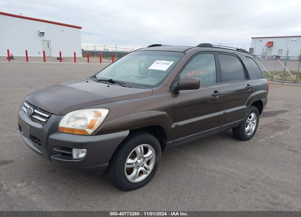 2008 KIA SPORTAGE EX V6 VIN: KNDJF723487491937