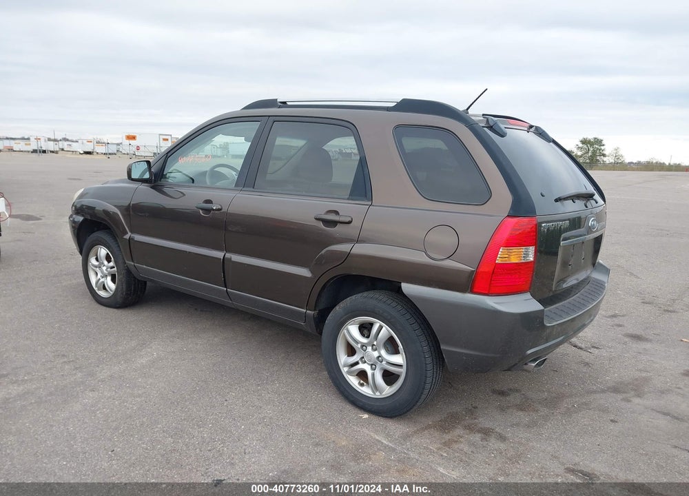 2008 KIA SPORTAGE EX V6 VIN: KNDJF723487491937