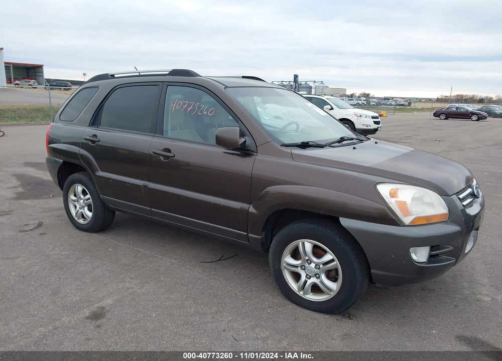 2008 KIA SPORTAGE EX V6 VIN: KNDJF723487491937