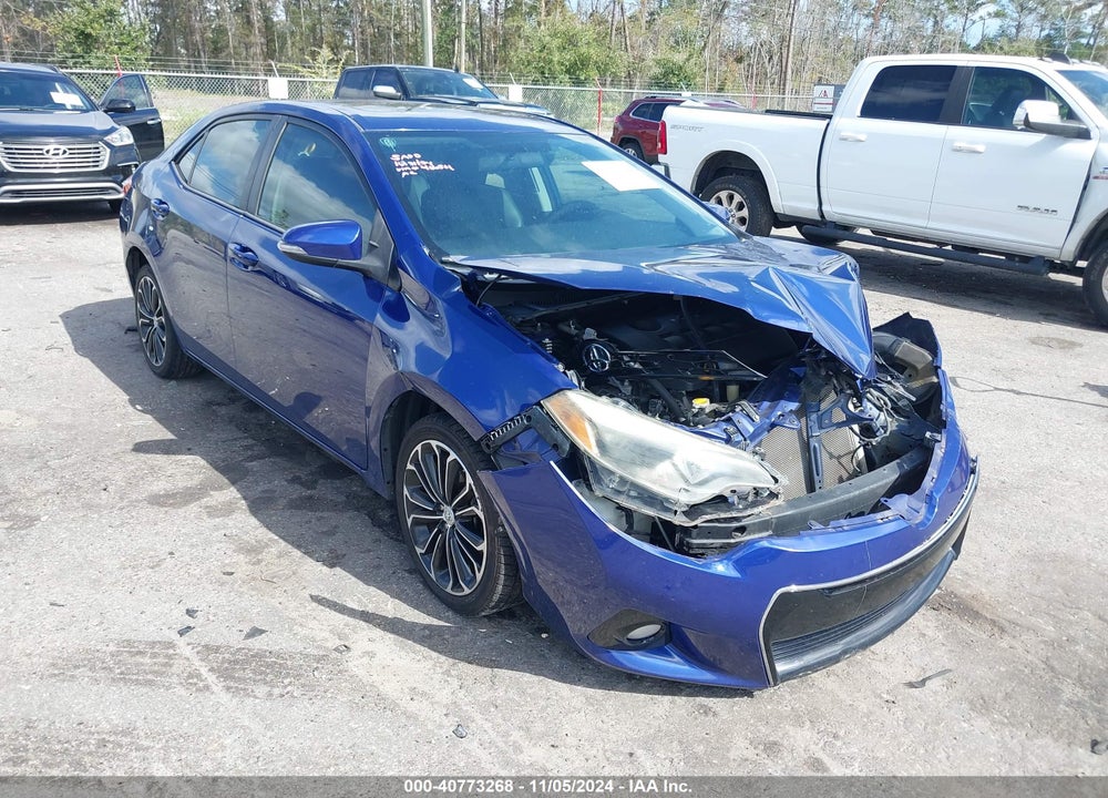 2015 TOYOTA COROLLA S PLUS VIN: 2T1BURHE1FC406501