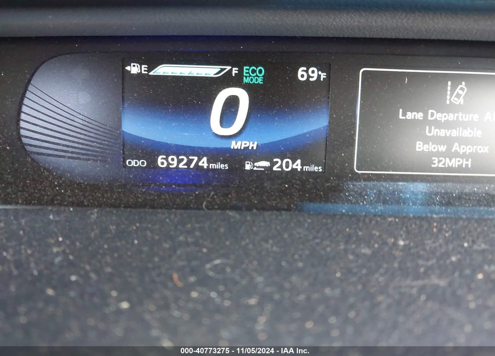 2019 TOYOTA MIRAI VIN: JTDBVRBD5KA006551