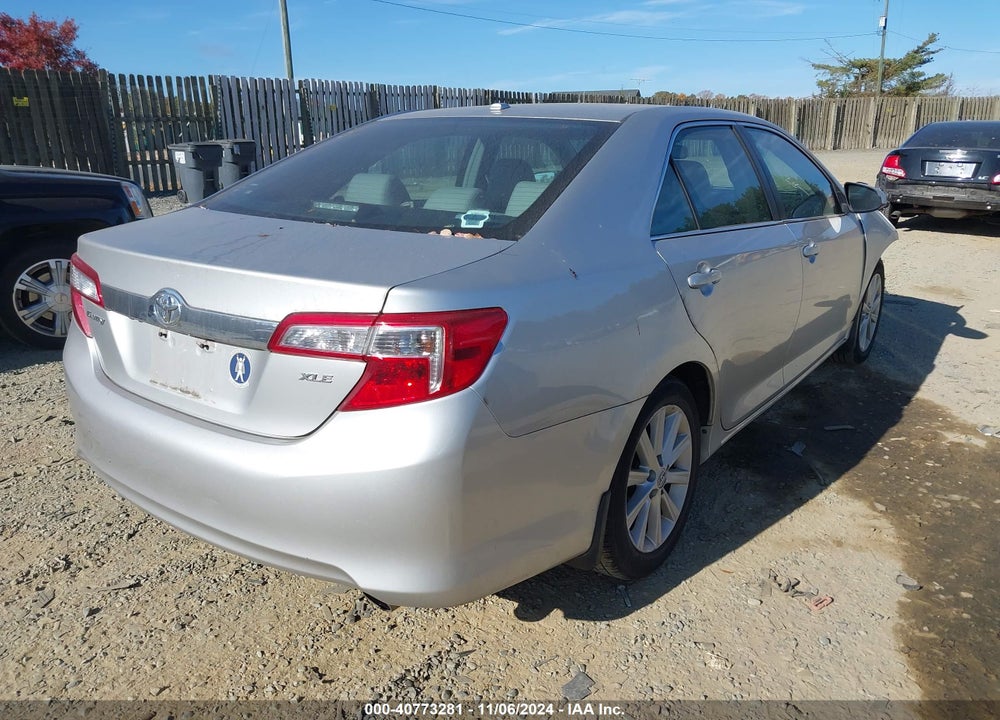 2014 TOYOTA CAMRY XLE VIN: 4T1BF1FK0EU456355