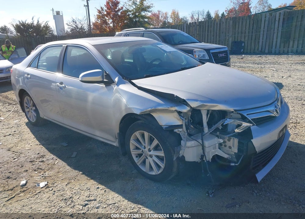 2014 TOYOTA CAMRY XLE VIN: 4T1BF1FK0EU456355