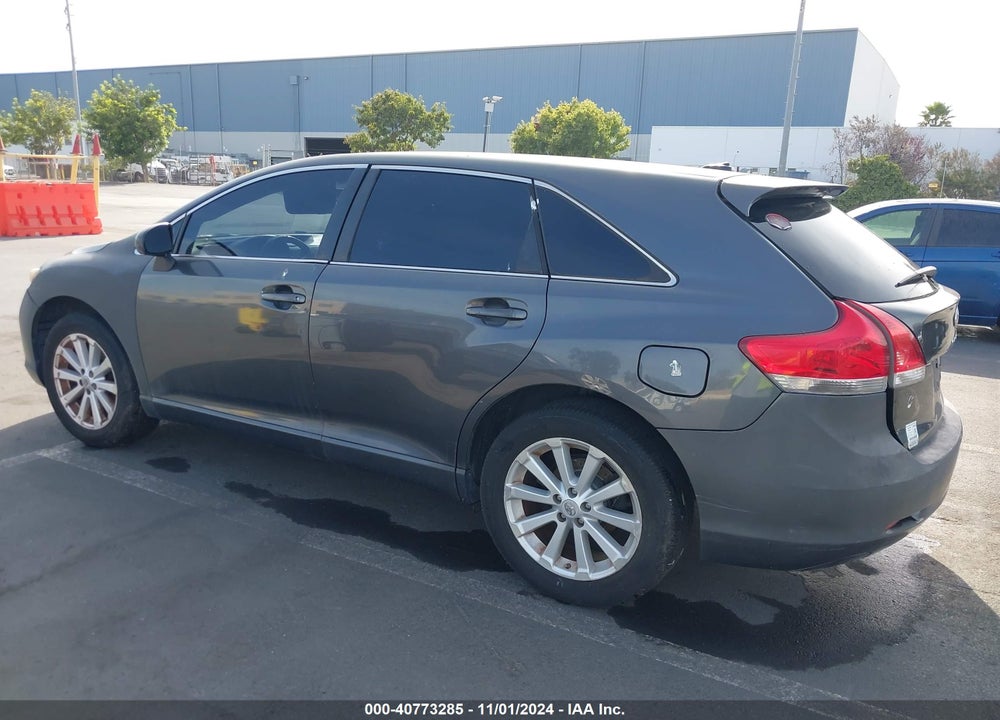 2009 TOYOTA VENZA VIN: 4T3ZE11A29U014884