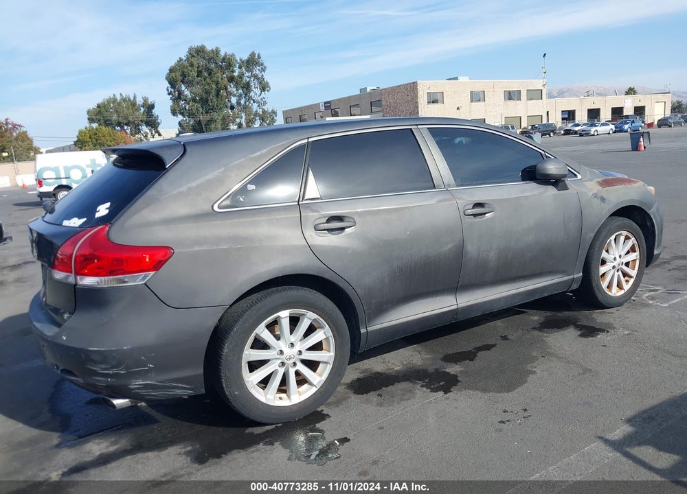 2009 TOYOTA VENZA VIN: 4T3ZE11A29U014884
