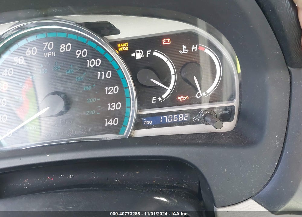 2009 TOYOTA VENZA VIN: 4T3ZE11A29U014884