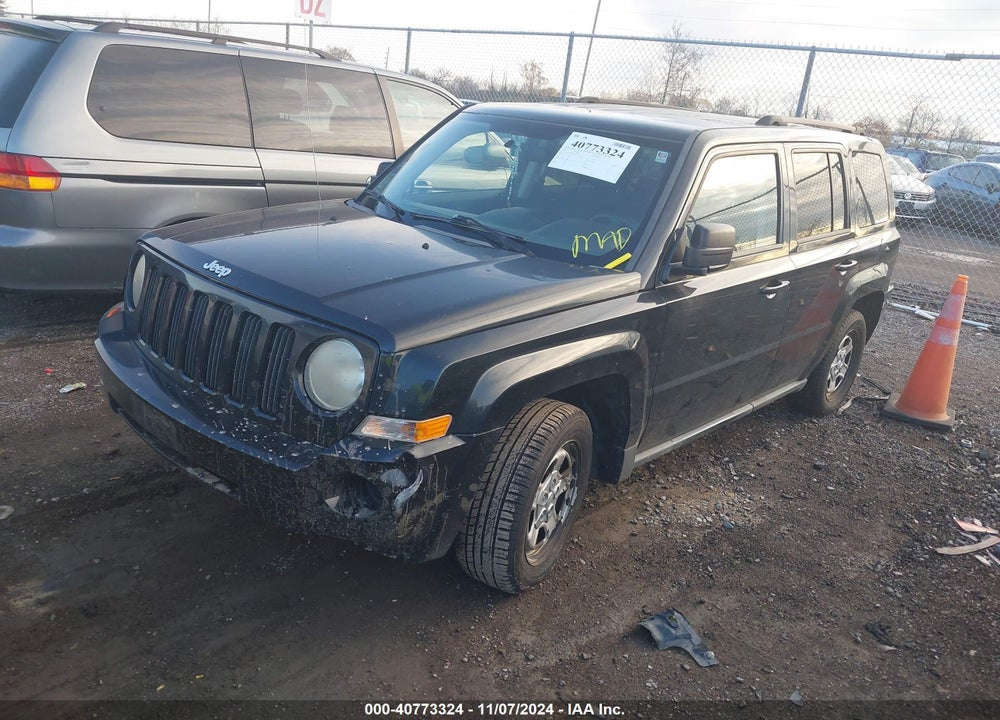 2010 JEEP PATRIOT SPORT VIN: 1J4NF2GB0AD507217