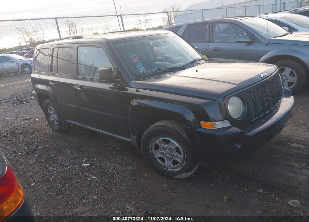2010 JEEP PATRIOT SPORT VIN: 1J4NF2GB0AD507217