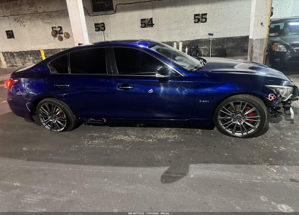 2019 INFINITI Q50 3.0T RED SPORT 400 VIN: JN1FV7AR9KM800215