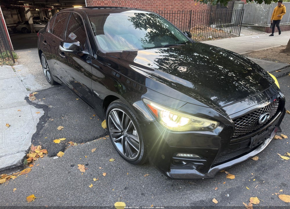 2014 INFINITI Q50 HYBRID SPORT VIN: JN1AV7AR1EM701967