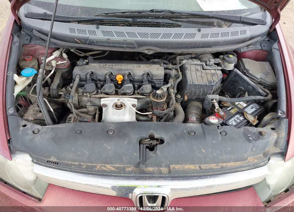 2008 HONDA CIVIC LX VIN: 1HGFA165X8L082508