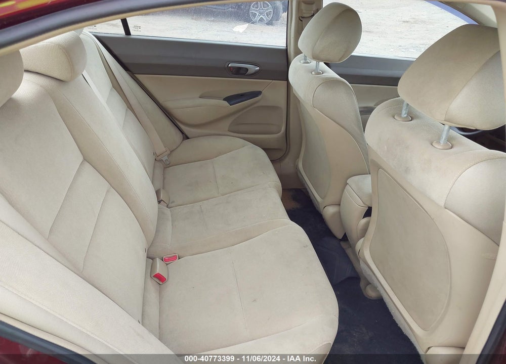 2008 HONDA CIVIC LX VIN: 1HGFA165X8L082508