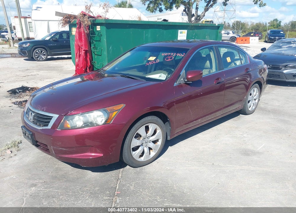 2009 HONDA ACCORD 2.4 EX-L VIN: 1HGCP26899A038188