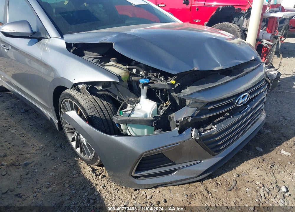 2018 HYUNDAI ELANTRA SPORT VIN: KMHD04LB7JU702344