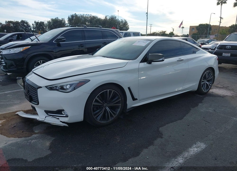 2019 INFINITI Q60 3.0T LUXE VIN: JN1EV7EK3KM230818