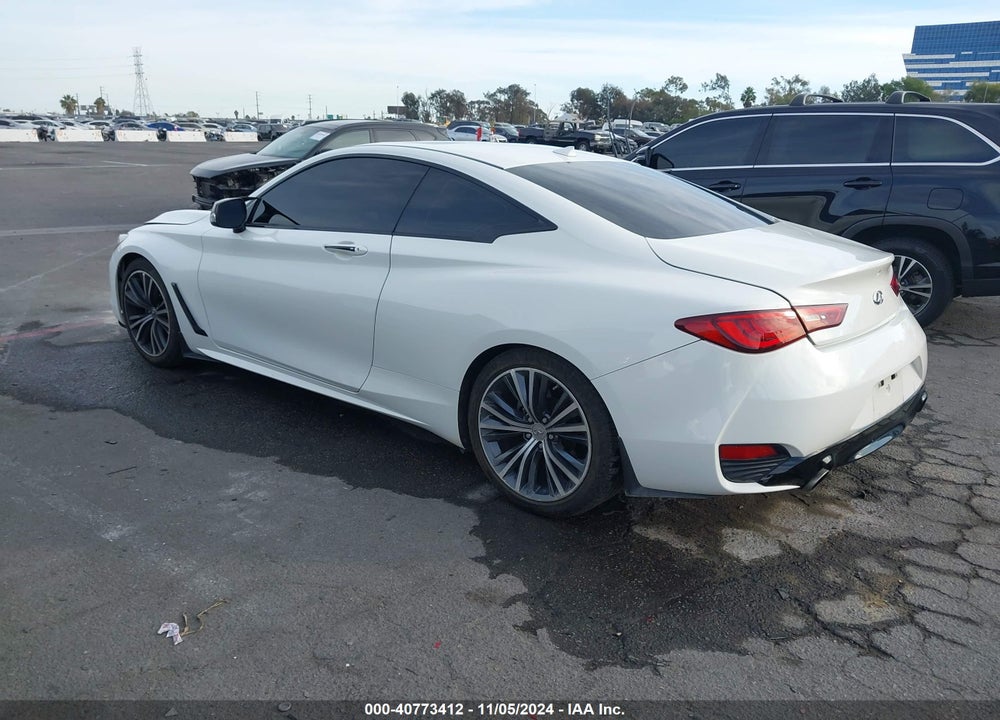 2019 INFINITI Q60 3.0T LUXE VIN: JN1EV7EK3KM230818
