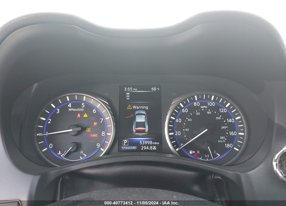 2019 INFINITI Q60 3.0T LUXE VIN: JN1EV7EK3KM230818