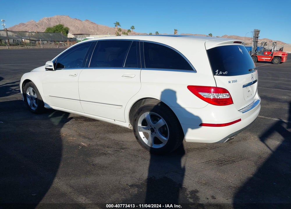 2011 MERCEDES-BENZ R 350 4MATIC VIN: 4JGCB6FE9BA117954