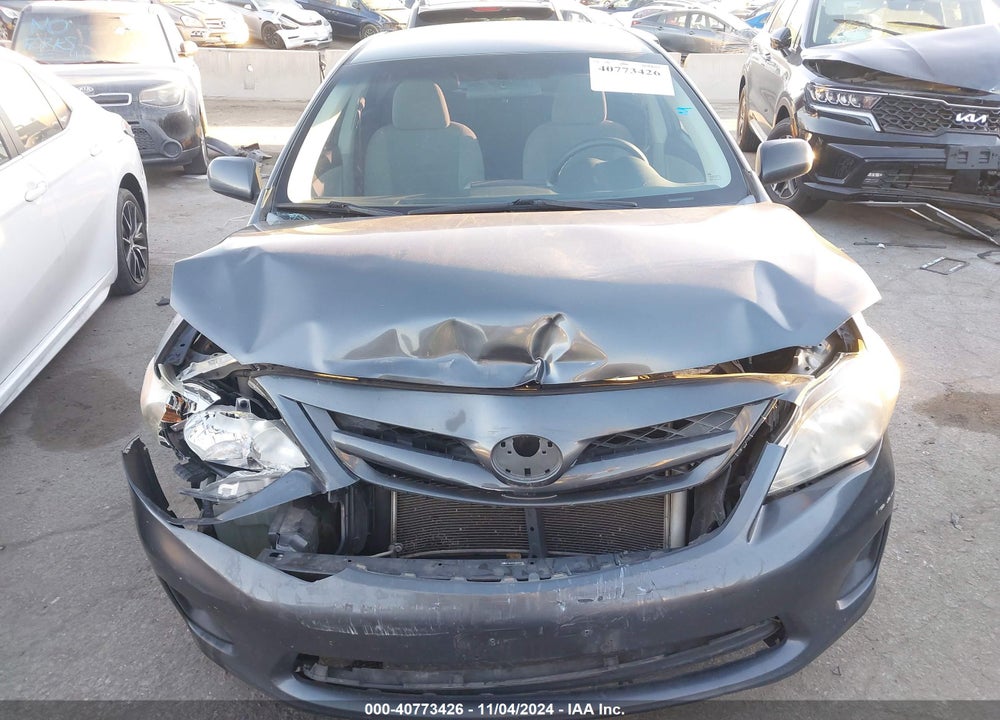 2011 TOYOTA COROLLA LE VIN: 2T1BU4EE5BC653280