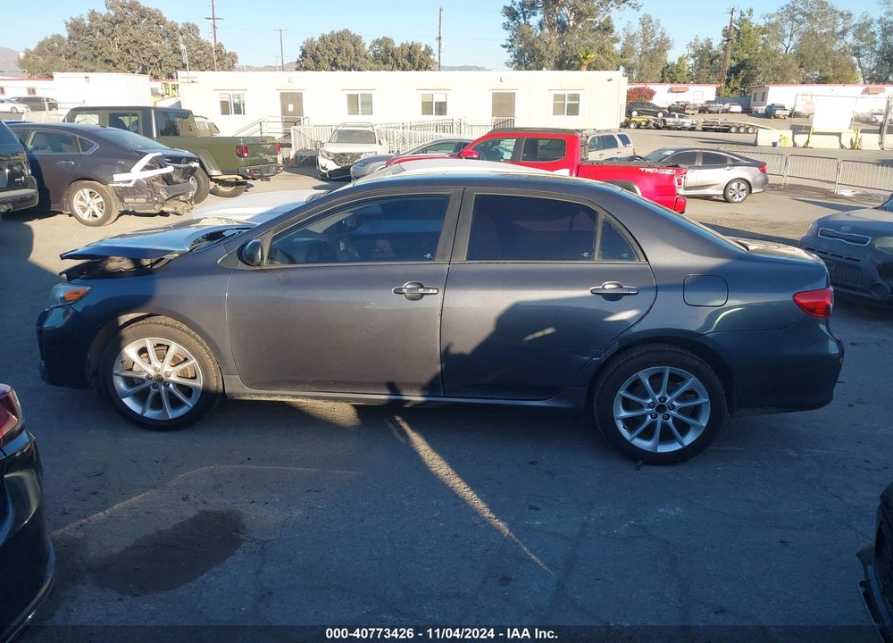 2011 TOYOTA COROLLA LE VIN: 2T1BU4EE5BC653280
