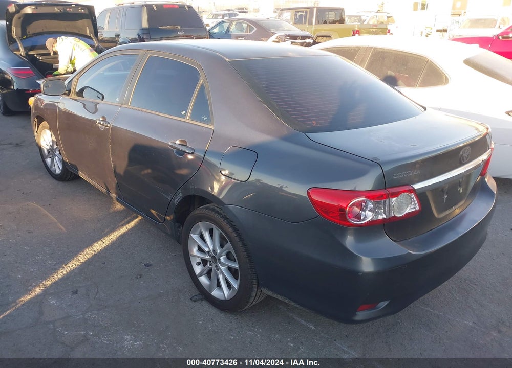 2011 TOYOTA COROLLA LE VIN: 2T1BU4EE5BC653280