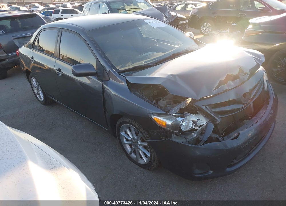 2011 TOYOTA COROLLA LE VIN: 2T1BU4EE5BC653280