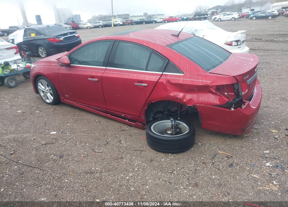2014 CHEVROLET CRUZE LTZ VIN: 1G1PG5SB2E7351957